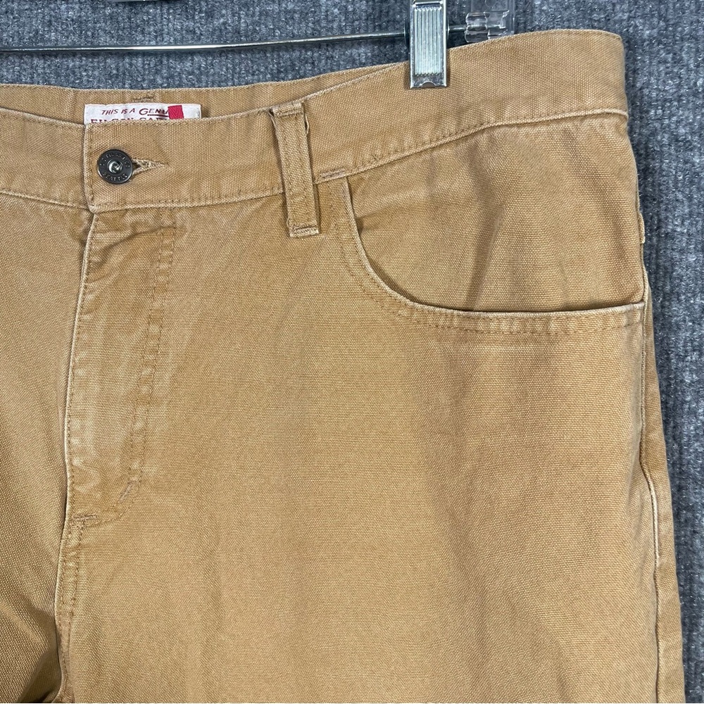 Filson Mens‎ 40X34 Khaki Tan 5 Pocket Canvas Workwear Pants Made in USA - Picture 5 of 14